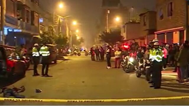 Santa Anita: sicarios asesinan a balazos a joven de 23 años | VIDEO
