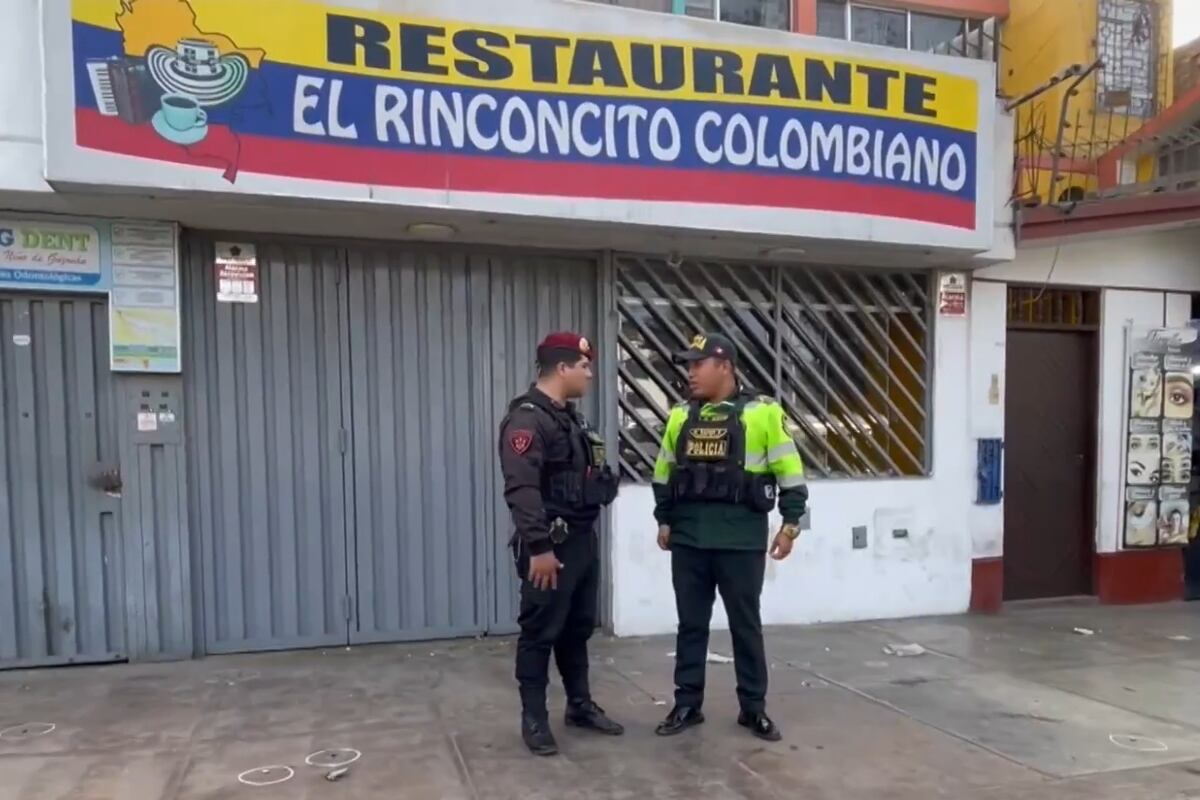 Policía analiza videos de seguridad de la zona y no descarta un ataque dirigido. (Foto: Captura/América Noticias)