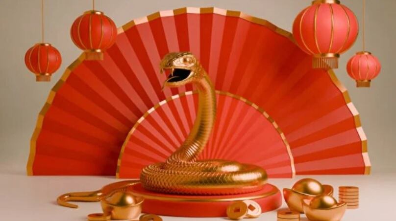 El Año Nuevo Chino 2025 es considerado el año de la Serpiente de Madera.