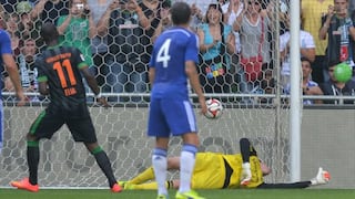Courtois debutó en Chelsea con derrota 3-0 ante Werder Bremen