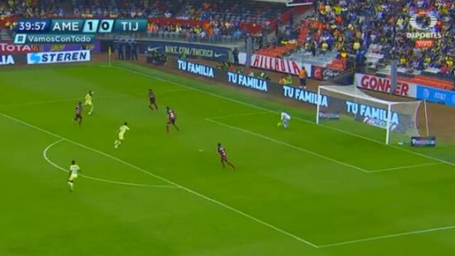 América vs. 'Xolos' Tijuana: Benedetti deleitó con este gran remate para el 2-0 de las 'Águilas' | VIDEO