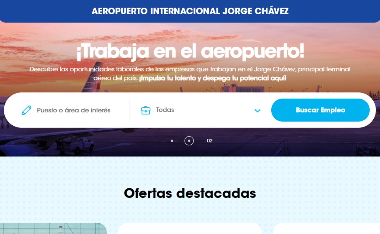 Lima Airport Partners (LAP) ha lanzado una convocatoria de trabajo, que promete buenos beneficios y excelentes sueldos a los profesionales para el nuevo Aeropuerto Jorge Chávez. Foto: Captura