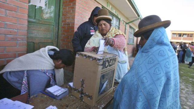 Bolivia: terminan las elecciones presidenciales
