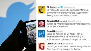Las 200 cuentas peruanas que Twitter recomienda seguir