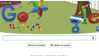 Google celebra con piñata y caramelos sus 15 años