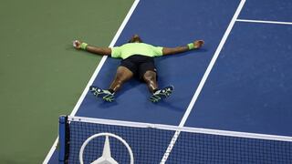 US Open: así sufrió Monfils con los disparos de Roger Federer