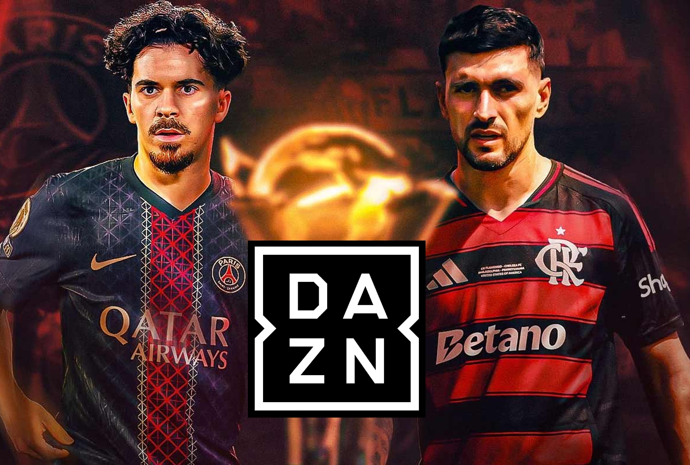 AL-RAYYAN (QATAR), 17/12/2025.- Cobertura oficial de DAZN EN VIVO GRATIS ONLINE para ver el partido entre París Saint-Germain y Flamengo este miércoles 17 de diciembre por la Gran Final de la Copa Intercontinental 2025 desde el Estadio Ahmed bin Ali, en Al-Rayyan, Qatar. FOTO DE DAZN.COM
