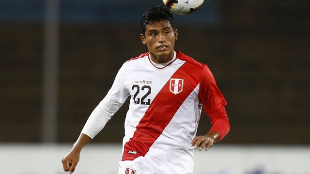 Kluiverth Aguilar fue convocado de emergencia a la selección peruana sub 23