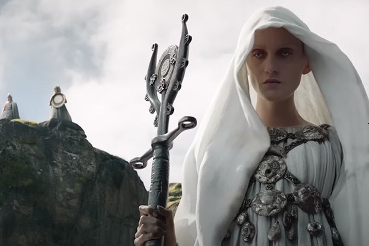 The Dweller, The Nomad y The Ascetic en el quinto episodio de "Los anillos de poder" (Foto: Amazon Prime Video)