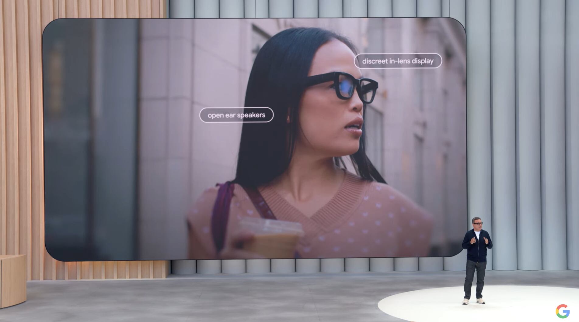 Google apuesta por las gafas como dispositivo para la inteligencia artificial. (Foto: youtube.com)