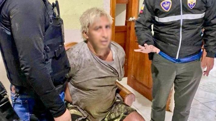 Fabricio Colón Pico era el líder de la banda criminal Los Lobos. (Fiscalía de Ecuador).