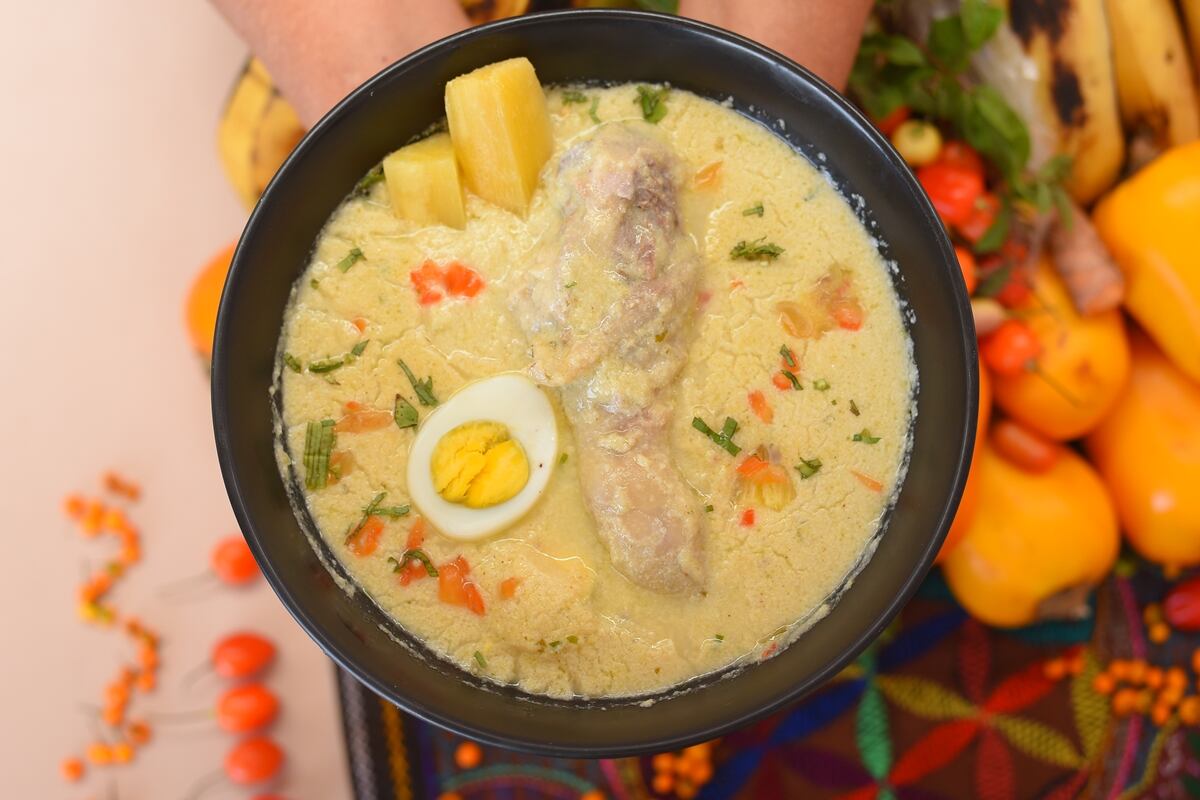 El inchicapi del restaurante Tuyuyo, uno de los participantes del "Perú, mucho gusto"- Lima, 2023.