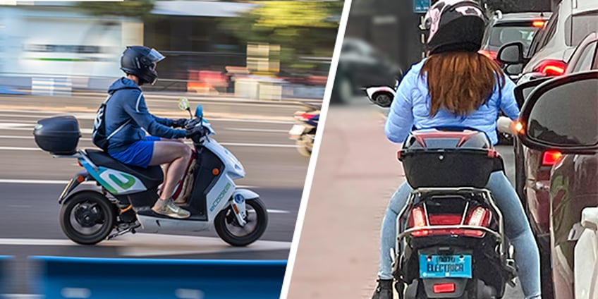 La APP alerta sobre la circulación ilegal con placa de "moto eléctrica". Todo vehículo que puede desarrollar una velocidad de 25 km/h o más debe estar inmatriculado, tener placa de rodaje y SOAT.