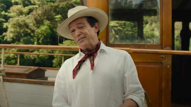 Antonio Banderas es Hunter Cabot, un nuevo personaje. (Captura de pantalla)