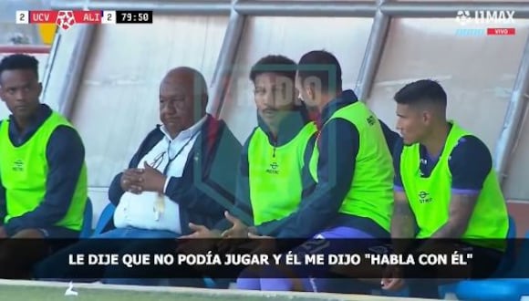 El delantero de 40 años se negó a ingresar en el partido de su club ante Alianza Lima, por la fecha 1 del Torneo Clausura, y se difundió un video en el que explica su posición.