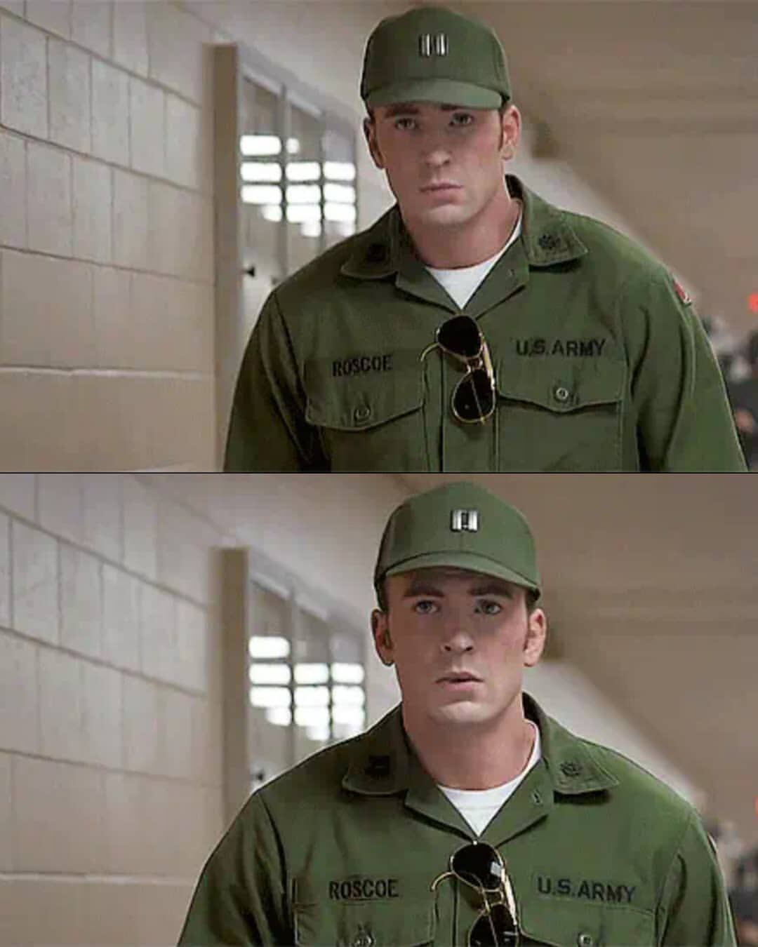 Steve Rogers usando el traje de Roscoe (Foto: Marvel Studios)