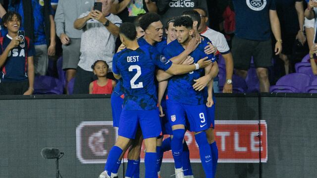 Estados Unidos venció 1-0 El Salvador por la Liga de Naciones Concacaf 