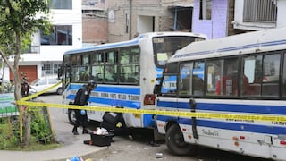 Independencia: sujetos lanzan artefacto explosivo a buses de empresa de transporte
