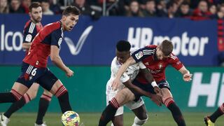 Marcador del juego entre Real Madrid vs. Osasuna por LaLiga