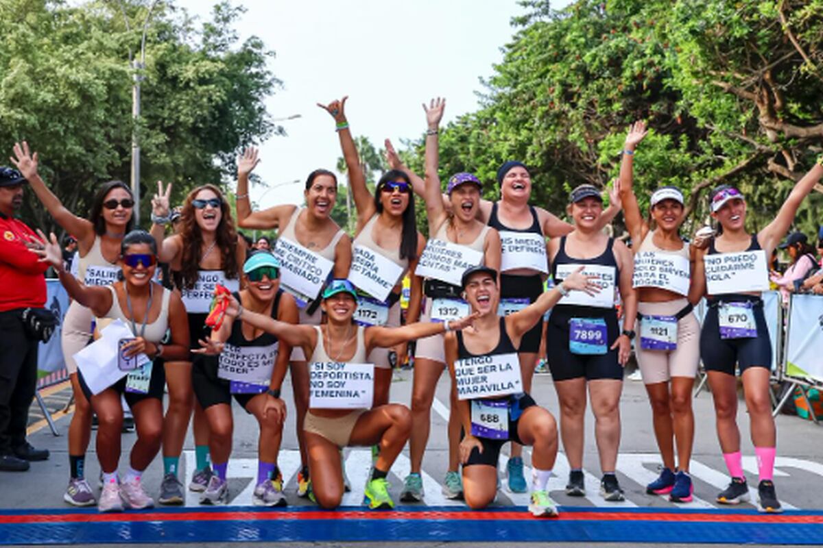 Éxito rotundo en la tercera edición de la carrera 'Más Mujeres en Meta 10K & 5K', organizada Perú Runners