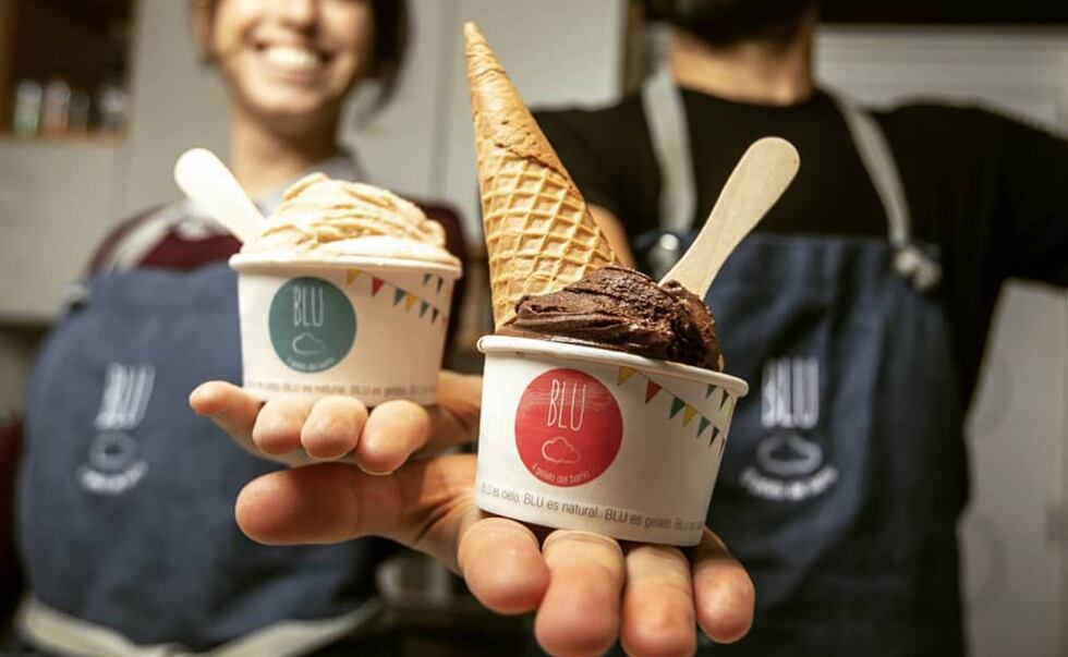 (Foto: IG / Blu: il gelato de barrio)