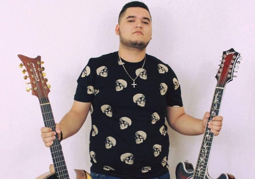 David Antonio Moreno Grijalva era un músico con un gran talento que lo demostraba en sus presentaciones. (Foto: David Moreno Grijalva / Facebook)