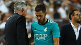 Ancelotti sobre el futuro de Eden Hazard: “Si quiere salir, va a salir”