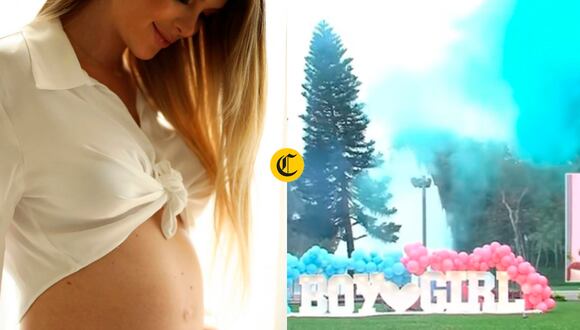 Brunella Horna reveló el sexo del bebé que tendrá con Richard Acuña | Foto: Instagram de Brunella Horna / Composición EC