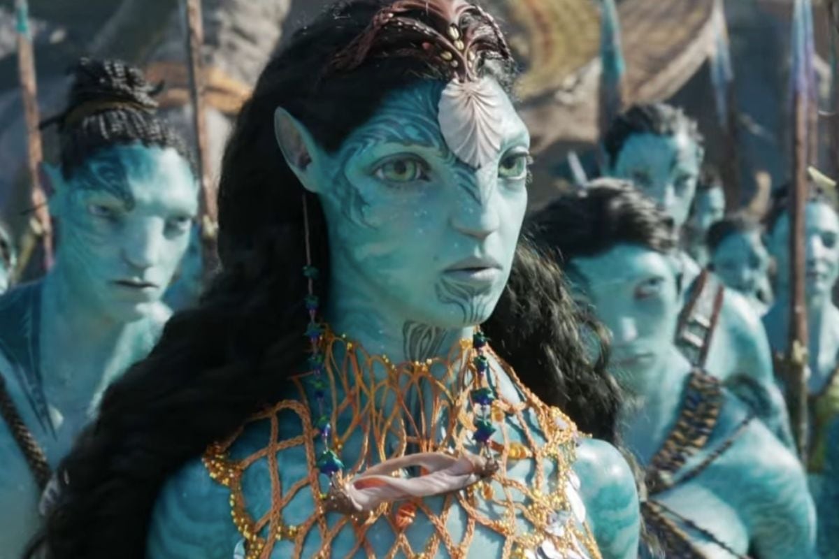 Kate Winslet interpreta a Ronal en “Avatar: The Way of Water”, la esposa del jefe de las tribus Metkayina (Foto: 20th Century Studios)