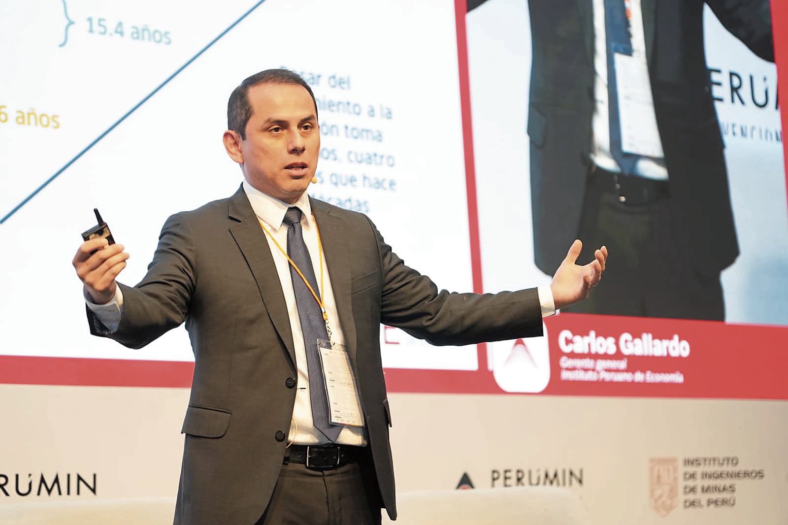 Carlos Gallardo, gerente general del Instituto Peruano de Economía (IPE). Foto: GEC.