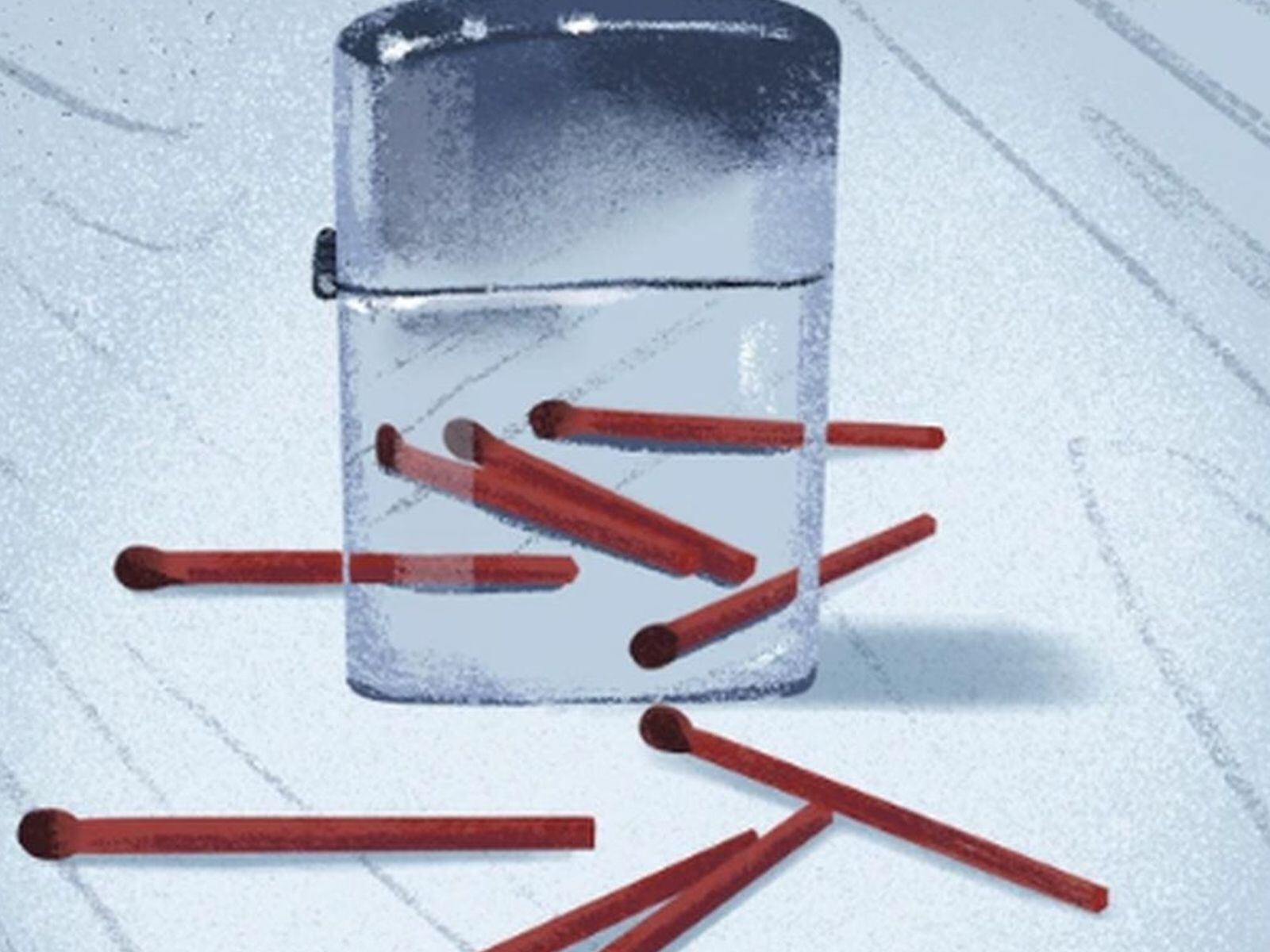 RETO VISUAL | En esta imagen se puede apreciar un encendedor y varios fósforos. (Foto: genial.guru)