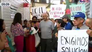 Surquillo: clausuran mercado N° 1 y comerciantes denuncian abuso de autoridad