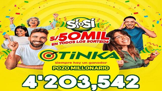 Sorteo de La Tinka: números ganadores del domingo 5 de mayo | VIDEO