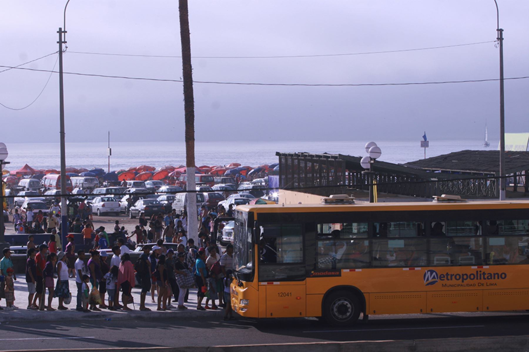 Servicio playero del Metropolitano vuelve este 30 de diciembre. (Foto: Andina)