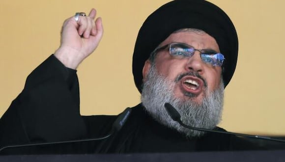 El líder de Hezbollah, el jeque Hassan Nasrallah. (Foto AP/Hassan Ammar, Archivo)