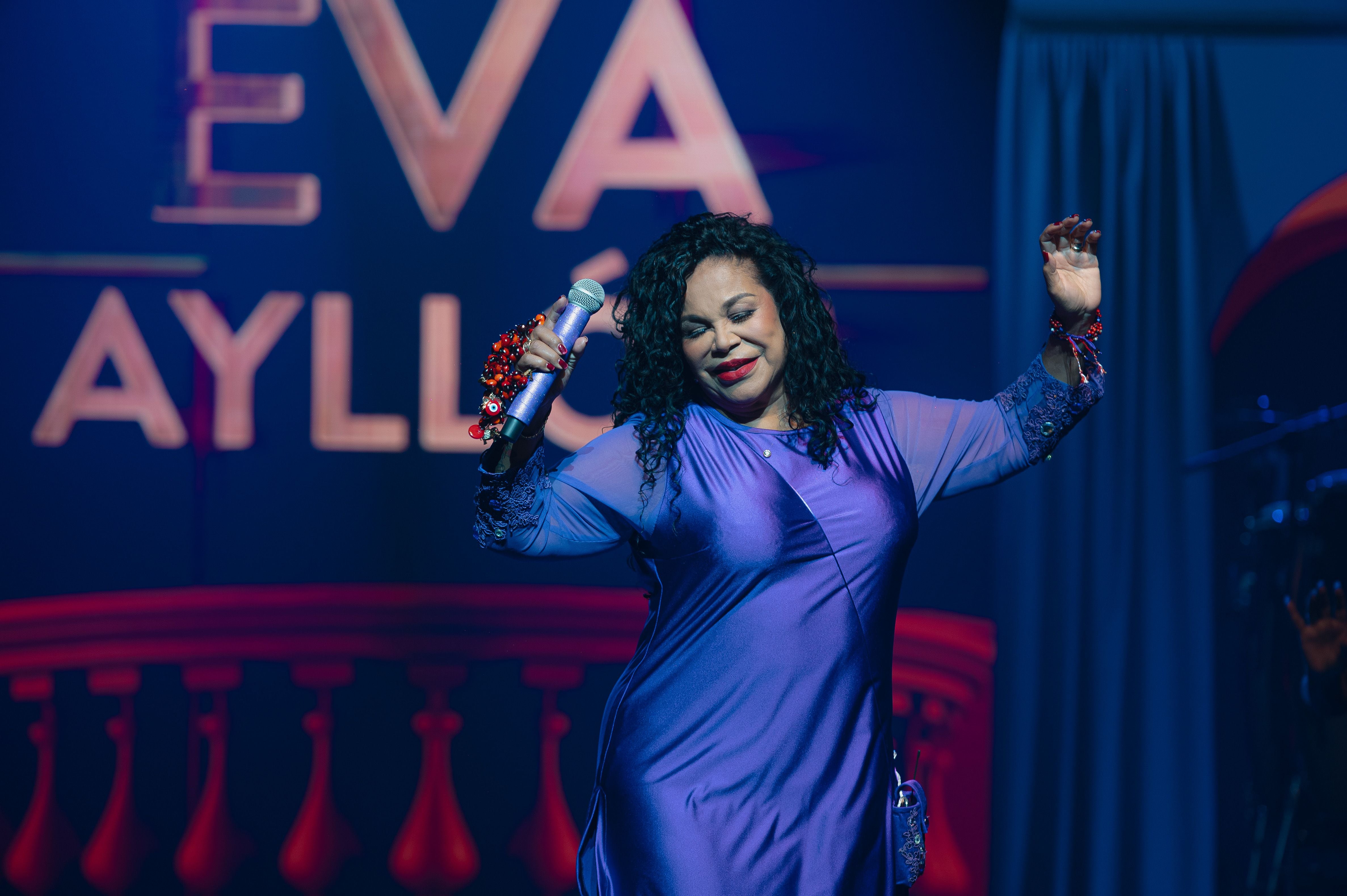 Eva Ayllón en el Teatro Víctor Raúl Lozano de Trujillo. (Foto: Abel Aguilar)