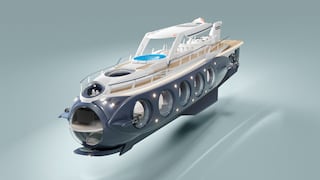 Nautilus, el primer yate híbrido que también se convierte en submarino