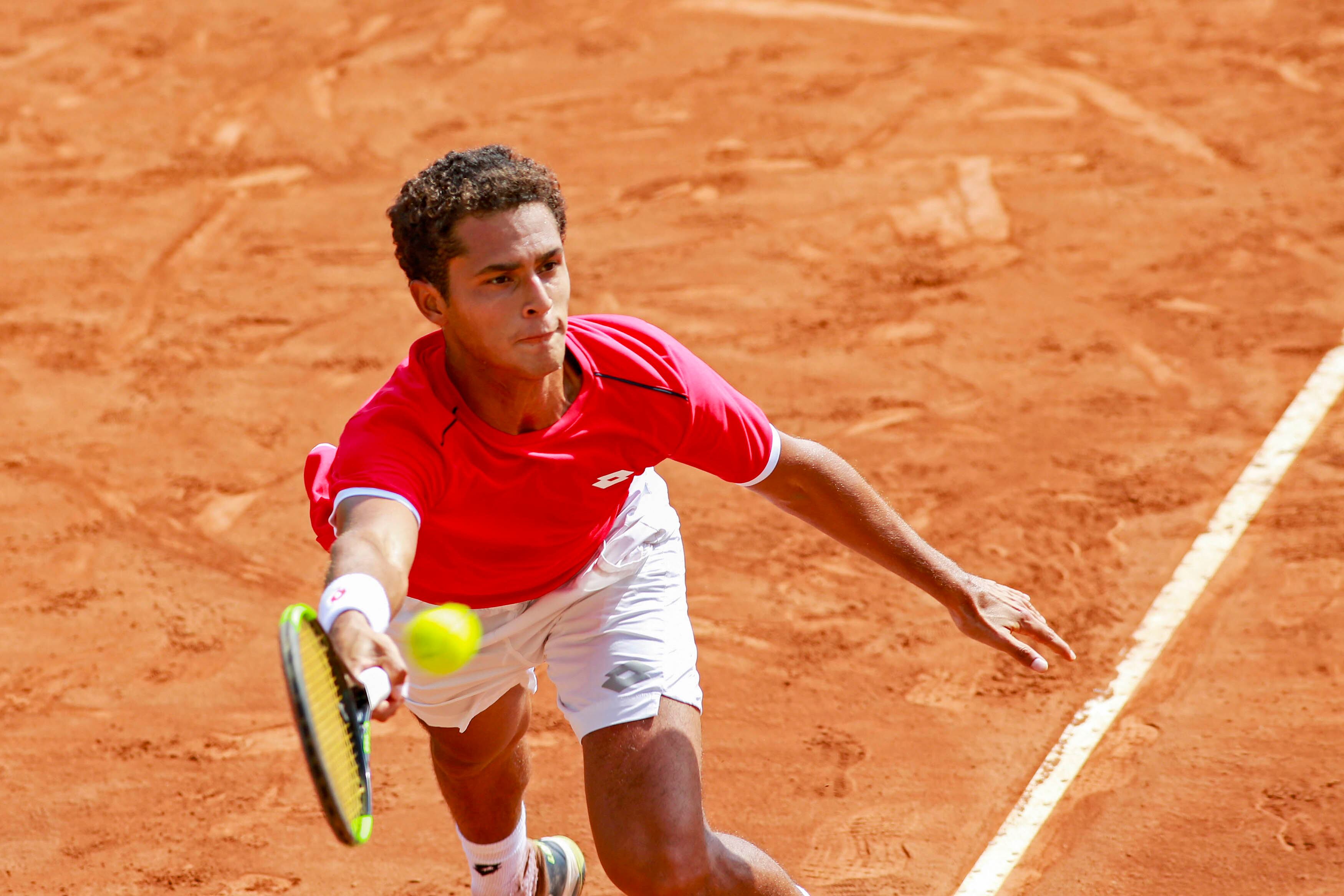 En la siguiente ronda se medirá ante el argentino Juan Manuel Cerundolo, uno de los favoritos del torneo. (Foto: Jose Tejada)
Mandatory credits: Lima 2019
** NO SALES ** NO ARCHIVES **