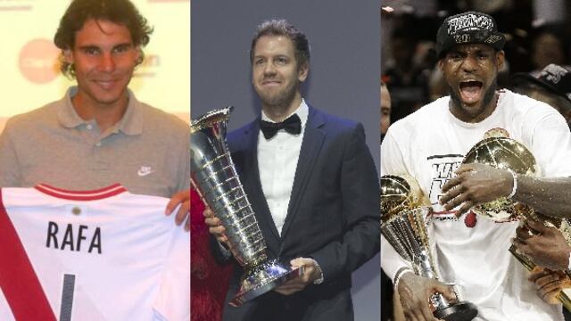 Los exitosos Nadal, Woods, Vettel y LeBron hicieron del 2013 un año redondo