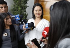 Keiko Fujimori: “Acá lo importante es lo que señalan las actas, que la voluntad popular se respete”