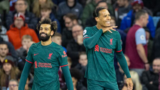 Con gol de Salah: Liverpool venció a Aston Villa por la Premier League