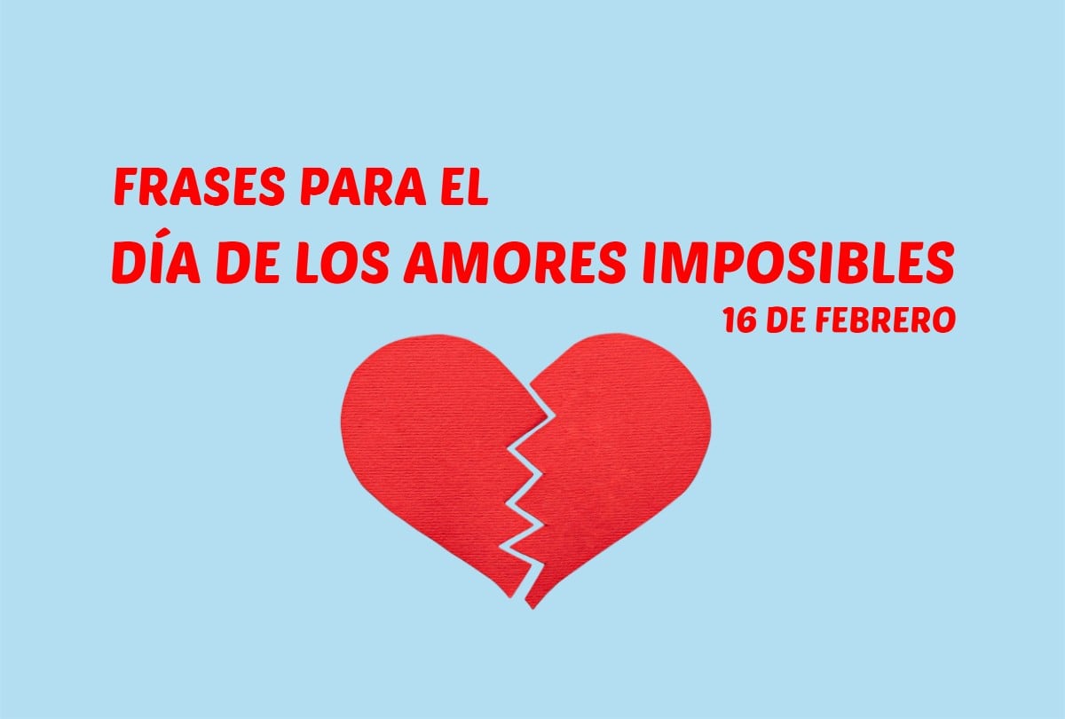 Si buscas las frases más originales para el Día de los Amores Imposibles este 16 de febrero, aquí las tienes. | Crédito: Mag / Freepik
