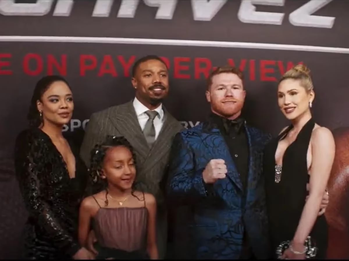 Canelo Álvarez hace un cameo en la película “Creed III” (Foto: Warner Bros. Pictures)