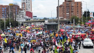 Maestros comienzan la ‘gran toma de Bogotá’ para protestar contra la reforma de Educación