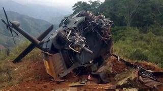 Colombia: Helicóptero aterriza en zona minada y mueren cuatro