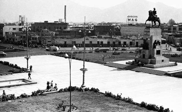 Plaza Unión o Ramón Castilla. 1970. (Foto: Archivo Histórico de El Comercio)