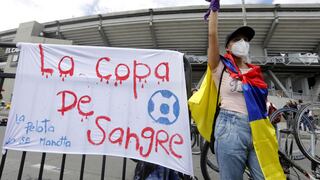 Los hinchas que tumbaron en las calles la Copa América en Colombia