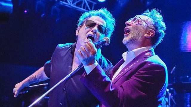 Fito Páez y Andrés Calamaro cantaron a dúo el tema “La rueda mágica” durante show en España