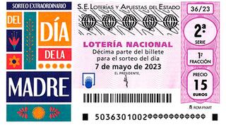 Lotería Nacional hoy domingo 7 de mayo: comprobar resultados del Sorteo Extraordinario