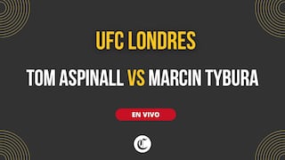 Tom Aspinall venció por KO a Marcin Tybura en la estelar del UFC Londres